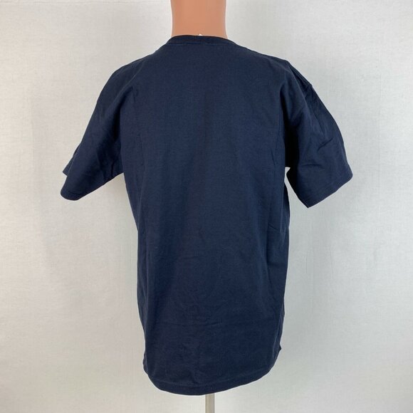 California The Golden State Map T Shirt Vintage 2000s Blue Size M - Picture 3 of 4